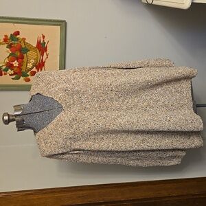 J. Jill Natural Brown Fleck Sweater